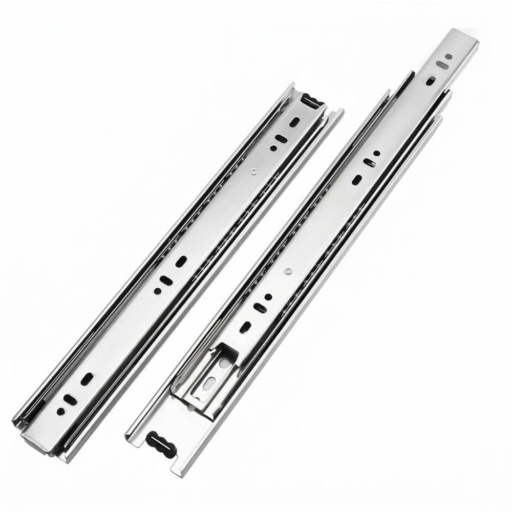 Full Extension 12 in. Zinc-Plated Steel Undermount Soft-Close Heavy Duty Ball Bearing Drawer Slides 1 Pair price history on PriceWatchPro