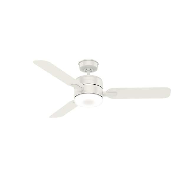 Casablanca Paume 54 In Fresh White Outdoor Ceiling Fan With Led Lighting 59427 The Home Depot Fresh White Outdoor Ceiling Fan, Costco Outdoor Ceiling Fan