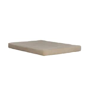 Eve 6 in. Medium Polyester Fill Smooth Top Thermobonded High Density Full Size Microfiber Futon Mattress