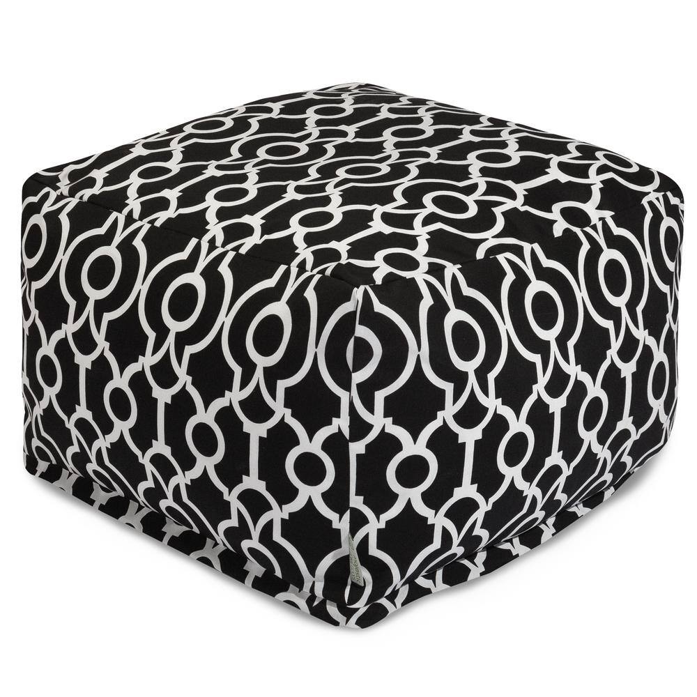 Majestic Home Goods Athens Indoor / Outdoor Extra Large Pillow Black