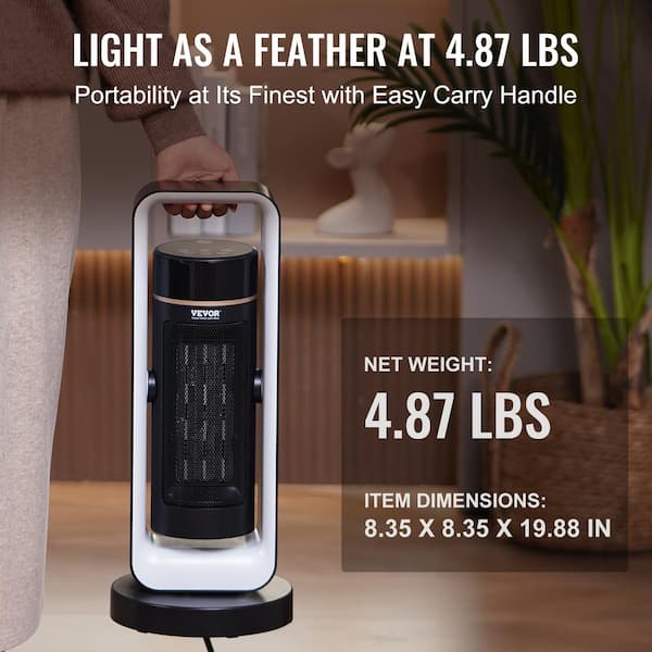 Thermostat Easy Home Ceramic Personal Heater Honeywell UberHeat