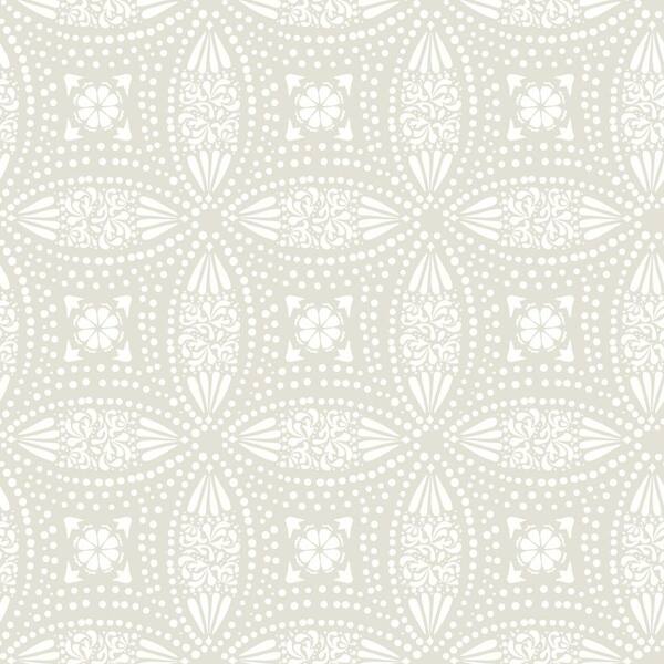 RoomMates 28.18 sq.ft. Overlapping Medallions Peel and Stick Wallpaper