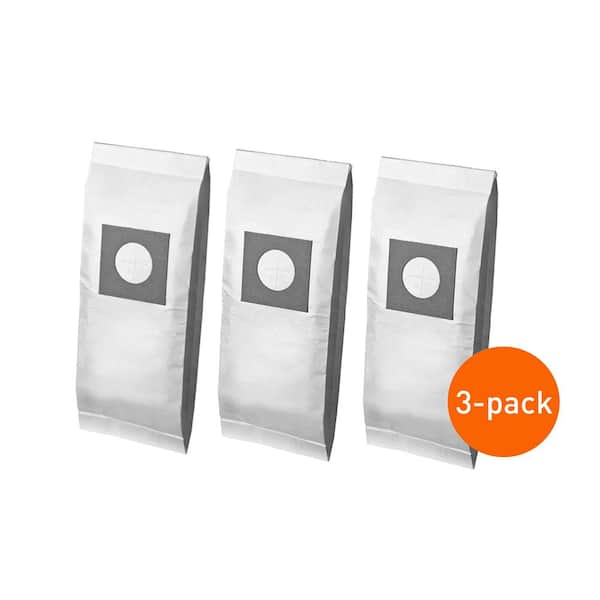 Vac Hoover Type Y/Z Allergen Bags (3-Pack), HEPA Media Filtration, Compatiable with Hoover Type Y/Z Upright Vacuums