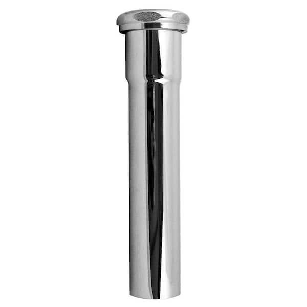 Westbrass 1-1/2 in. O.D. x 8 in. Slip Joint Extension Tube for Bathtub  Drains, Polished Chrome D422-26 - The Home Depot