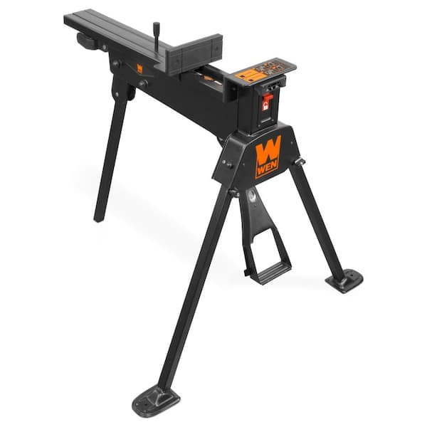 WEN WA601 41 in. W x 35 in. H 600 lbs. Capacity Portable Clamping Sawhorse and Work Bench - 1