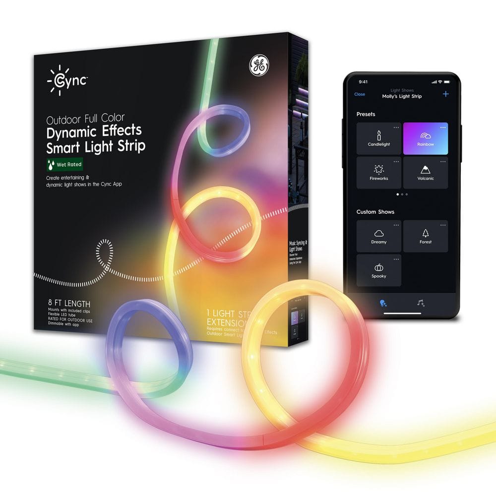 Philips Hue Lightstrip Starter Kit + Extension (1 Hue Hub, 9ft lightstrip,  Power Plug), Sync with Music, Compatible with Alexa, Apple HomeKit, Google