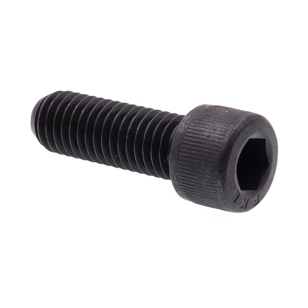 Prime-Line 1/2 in.-13 x 1-1/2 in. Black Oxide Coated Steel Hex (Allen) Drive Socket Head Set Screws (5-Pack)
