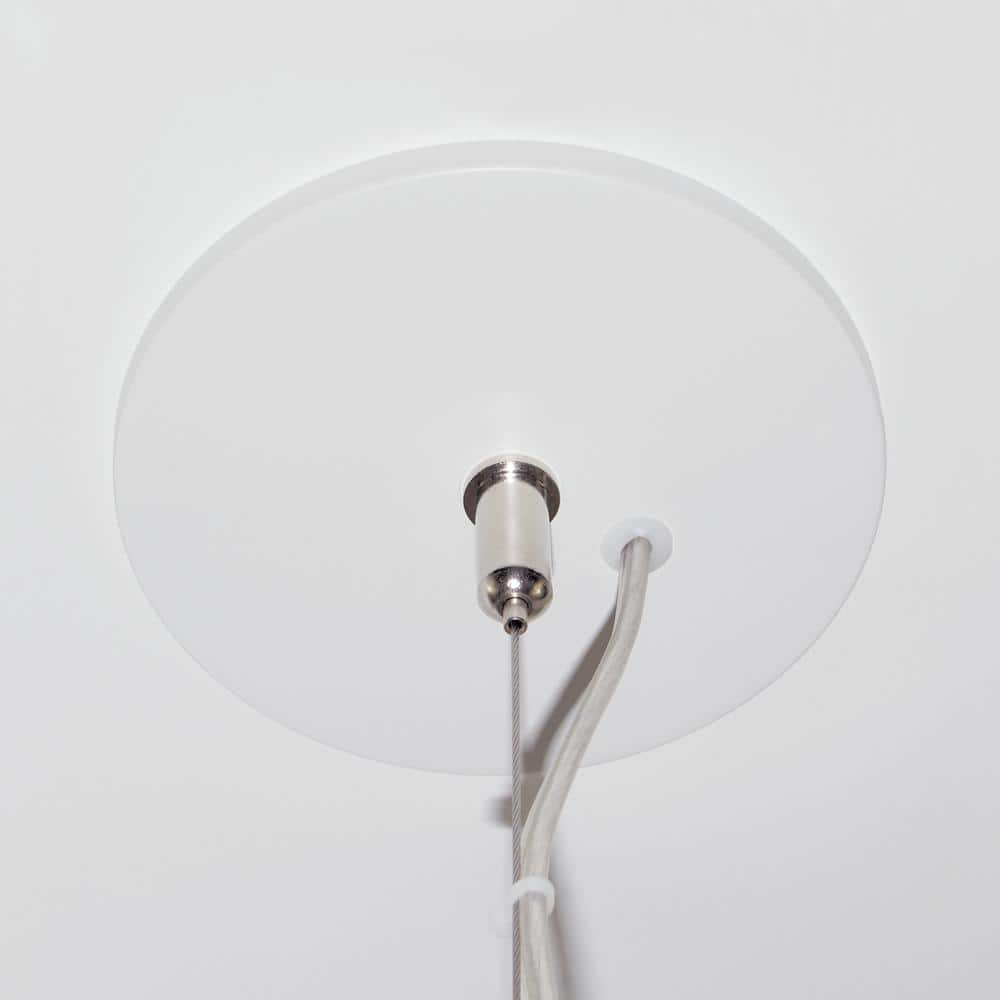 White LED Ceiling Mount Canopy Conversion Kit