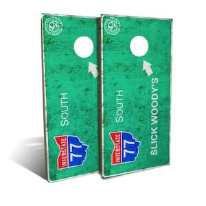 Wild Sports Jacksonville Jaguars 24 in. W x 48 in. L Cornhole Bag Toss Set  1-16047-VT114XD - The Home Depot