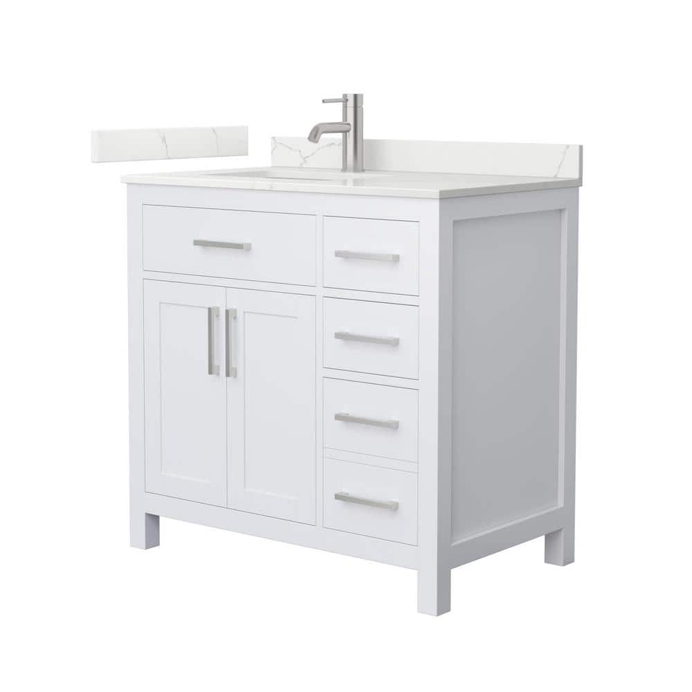AAZJ KA 15-in x 24-in Surface/Recessed Mount Black Mirrored Soft Close Medicine Cabinet