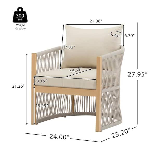CHRISTOPHER KNIGHT HOME Mapleton Outdoor Patio Lounge Chair with