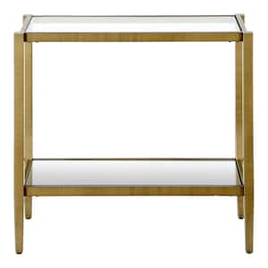 Meyer&Cross Sivil 24 in. Brass Modern Glam Side Table ST0478 - The