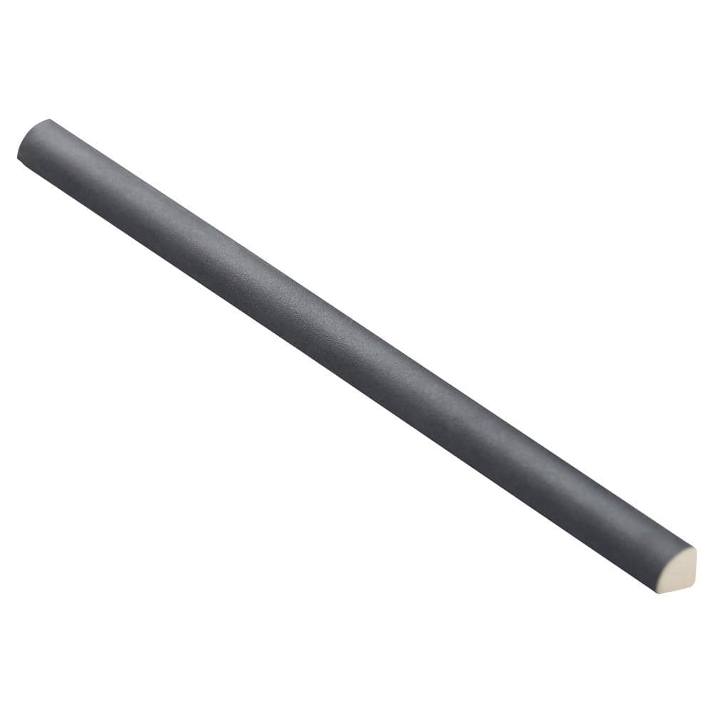 Chord Matter 0.47 in. x 11.81 in. Matte Porcelain Wall Quarter Round Bullnose Tile
