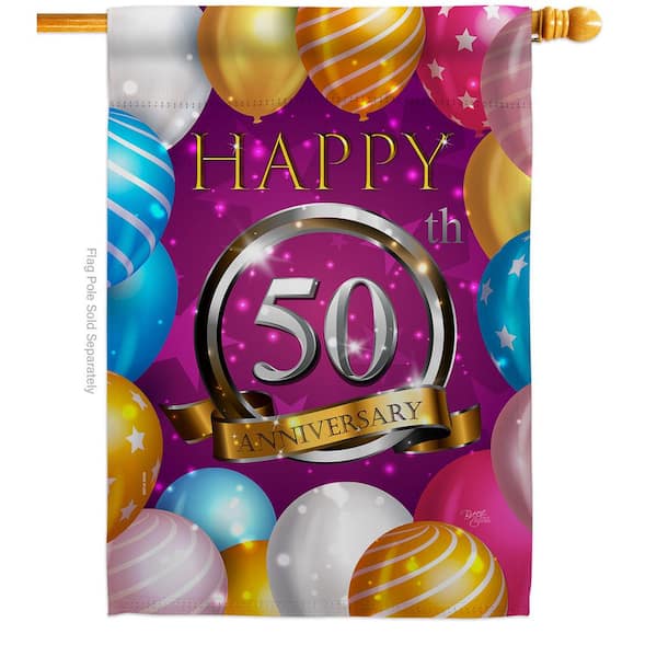 happy 50th anniversary banner