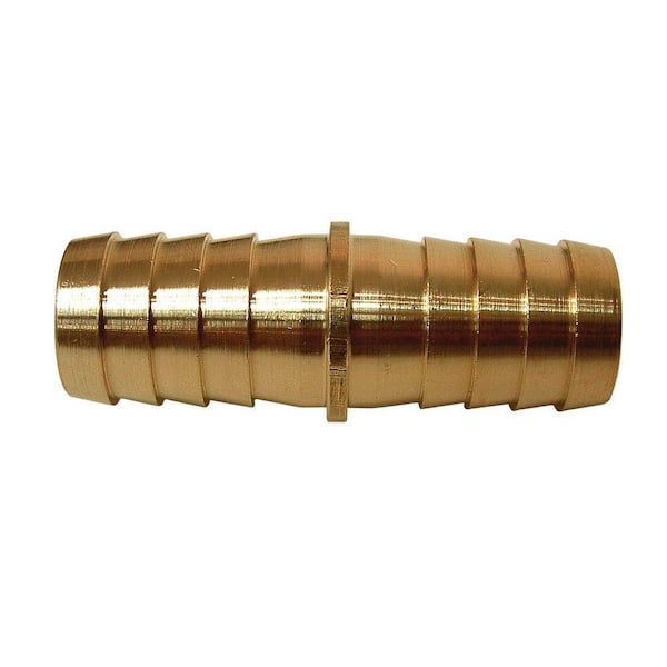 Everbilt 3/16 in. Barb Brass Splicer Fitting