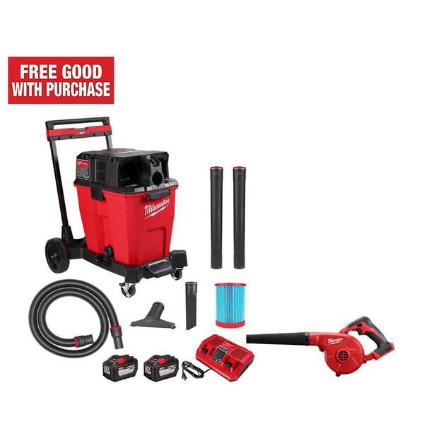 Reviews for Milwaukee M18 FUEL 12 Gal. Cordless DualBattery Wet/Dry Shop Vac Kit with M18