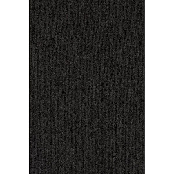 Viking-Iron Black-12 ft. Wide x Cut to Length 11.5 oz. Olefin Loop Carpet