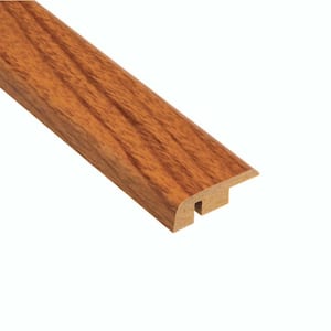 High Gloss Alexander Oak 1/4 in. Thick x 1-1/4 in. Wide x 94 in. Length Laminate Carpet Reducer Molding