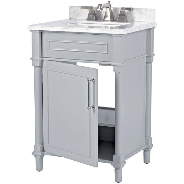 Home Decorators Collection Aberdeen 24 In W X 20 D Bath Vanity Dove Grey With Carrara Marble Top White Sink 8103200270 - Home Decorators Collection Aberdeen 24 Hours Home Decorators Collection Aberdeen 24 In W X 20 D Bath Vanity Dove Grey With Carrara Marble Top White Sink 8103200270 - Home Decorators Collection Aberdeen 24 Hours