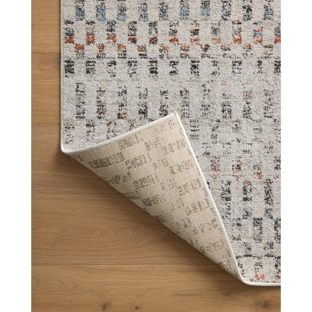 Kamala Grey and Multi Moroccan-Inspired 18" Square Area Rug