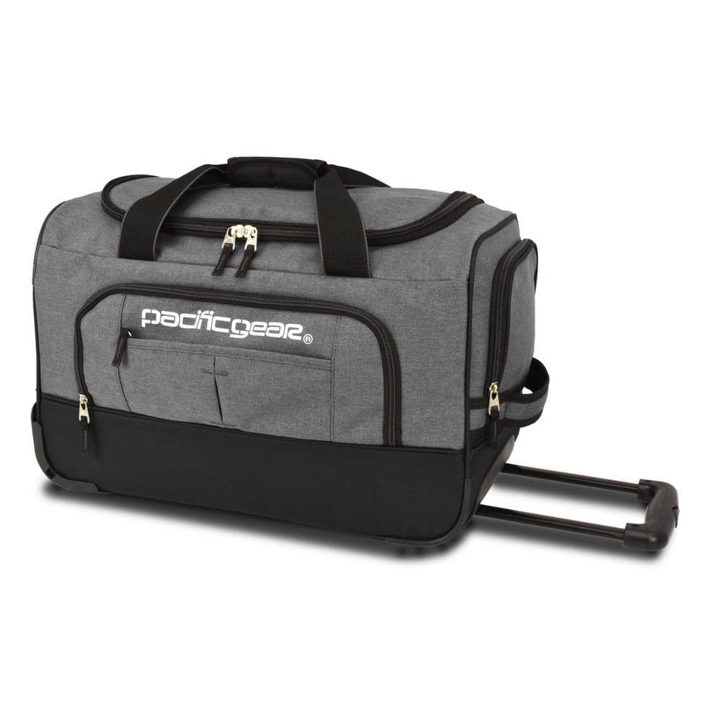 Traveler's Choice Keystone 21 in. Rolling Grey Duffel Bag PG03071G ...