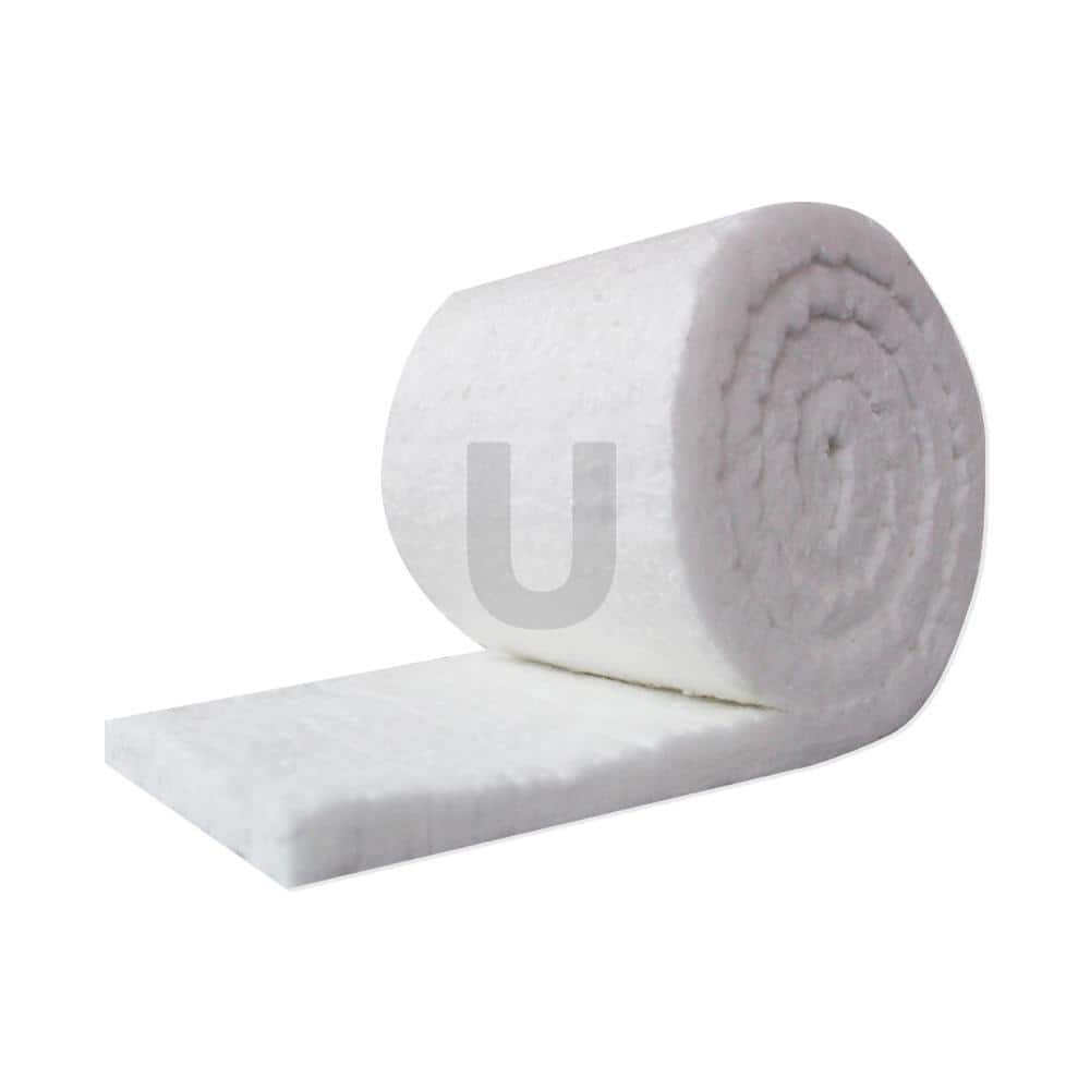 Ceramic Fiber Insulation Blanket Roll (8# Density, 2300°F) (R-Value - 2.5) (1x48x60 in.) for Kilns, Forges, Stoves price history on PriceWatchPro