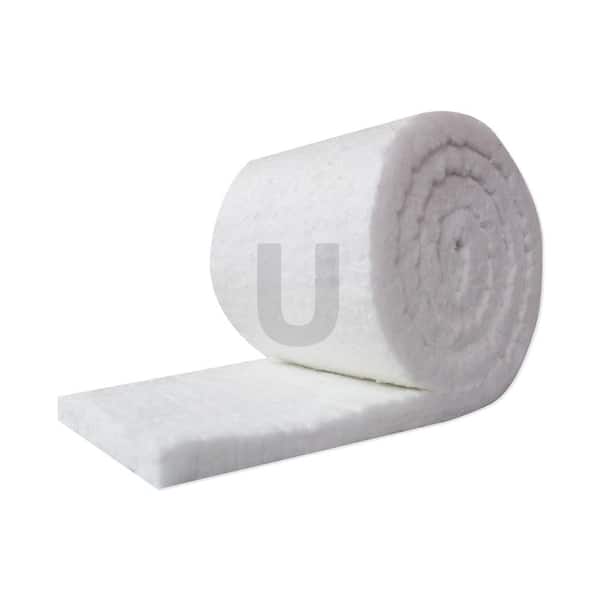 UniTherm Ceramic Fiber Insulation Blanket Roll (6# Density, 2300 F) (2 in.  x 24 in. x 50 in.) CF6-2-24x50 - The Home Depot