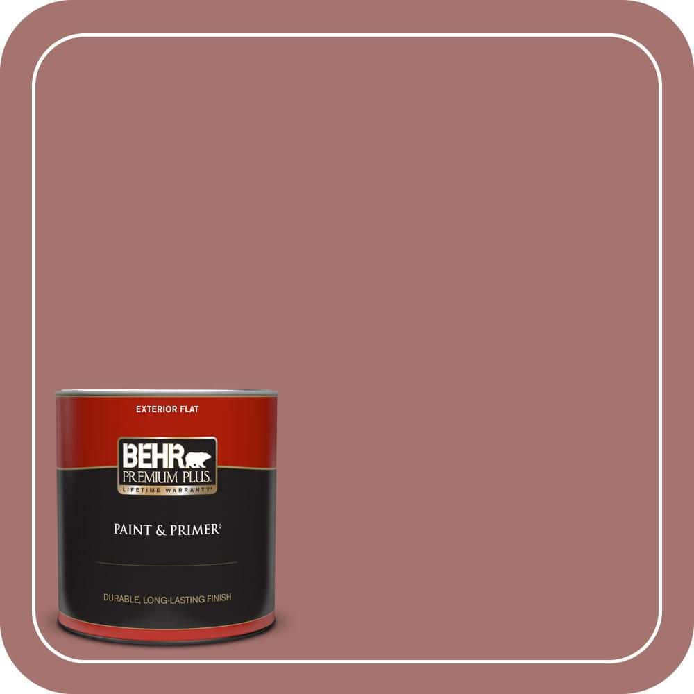 1 qt. #MQ1-17 Autumn Russet Flat Exterior Paint & Primer price history on PriceWatchPro