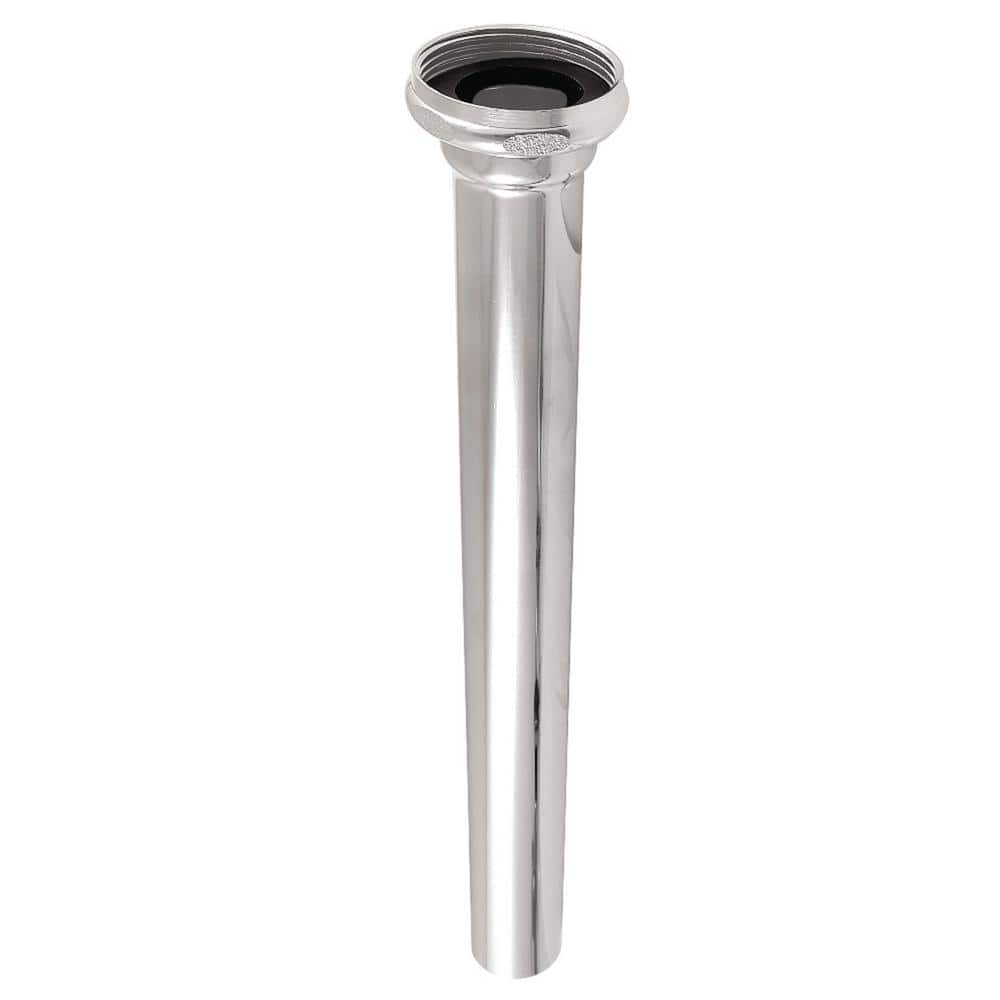 1-1/2 in. Brass Drain Tailpiece for P-Trap in Polished Nickel price history on PriceWatchPro