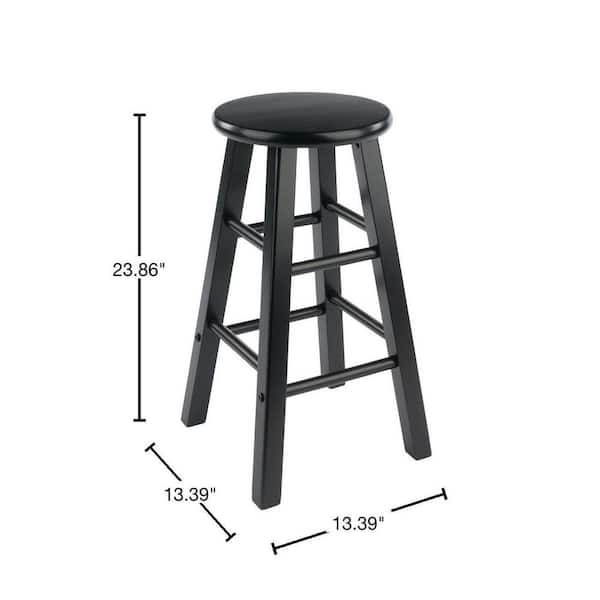 winsome 24 bar stools