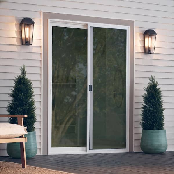 Maclin 1-Light LED Black Hardwired Outdoor Wall Lantern Sconce