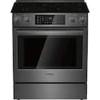 Bosch 800 Series 30 in. 4.6 cu. ft. Slide In Electric Range with