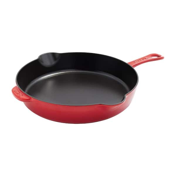 11-inch Enameled Cast Iron Traditional Skillet - Cherry