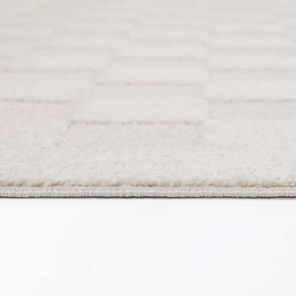 Abram Cream 5 ft. x 7 ft. Area Rug