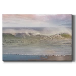 Welcome to Paradise 18 in. x 27 in. White Stretched Canvas Wall Art by Wexford Homes