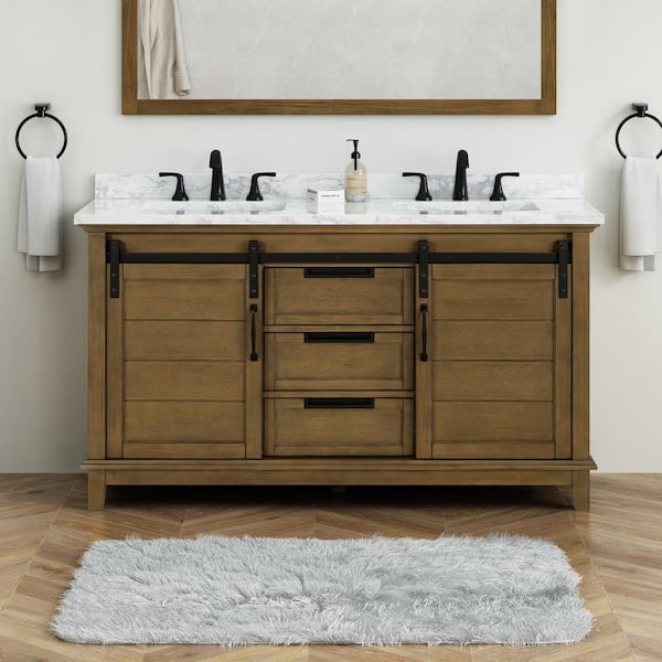 Double Vanity/Sink Bathroom Rugs