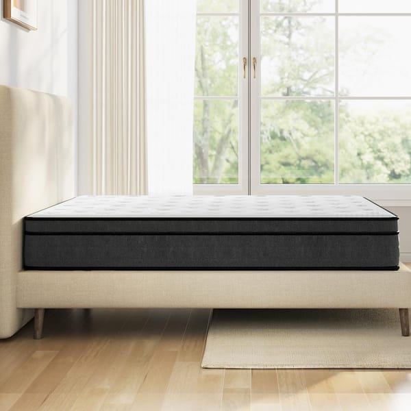 Sweet night ダブルsize Amazon.com: Sweetnight Queen Size Plush Pillow Top Hybrid Mattress