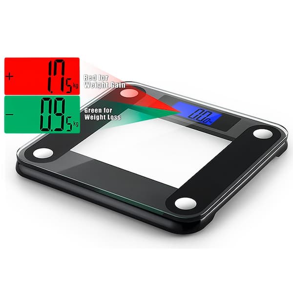 Ozeri Precision II 440 lbs. (200 kg) Bath Scale with 50 g Sensor Technology (0.1 lbs./0.05 kg) and Weight Change Detection