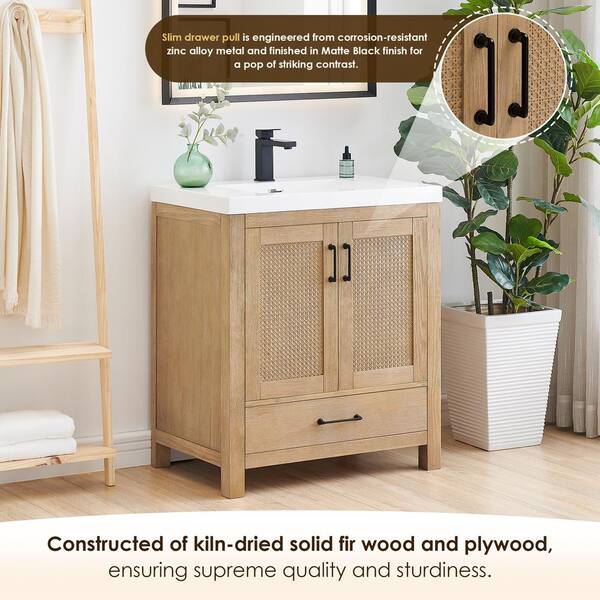 脱毛器 GRANTS VANITY Altair Bondi 30 in.W Single Sink Freestanding Bath Vanity in