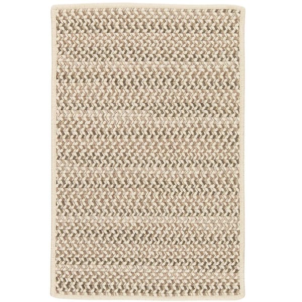Home Decorators Collection Parkside Natural Mix 2 ft. x 10 ft. Braided Runner Rug