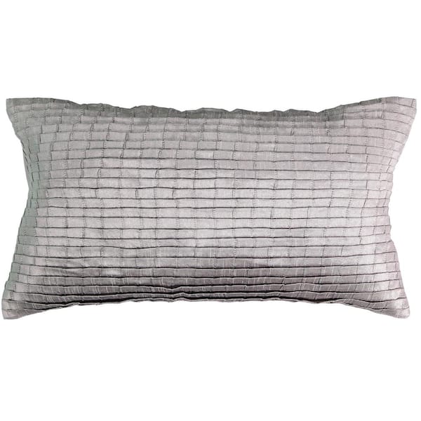 Beautyrest Henriette Lavender Geometric Polyester 12 in. x 22 in. Throw Pillow