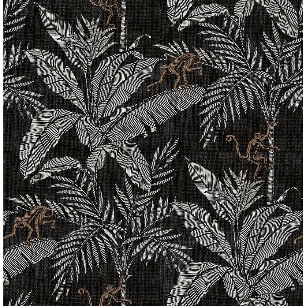 Wallpaper Rll Tommy Bahama Treetop Hop Kohl Vinyl Peel and Stick Wallpaper Roll ...