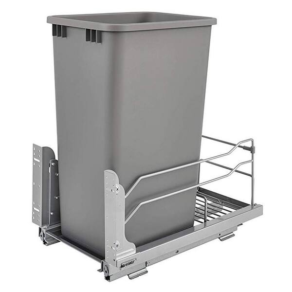 Rev-A-Shelf 8-785 Series 10/20 Liter Under Sink Waste Bin Pullout with Door  Mount