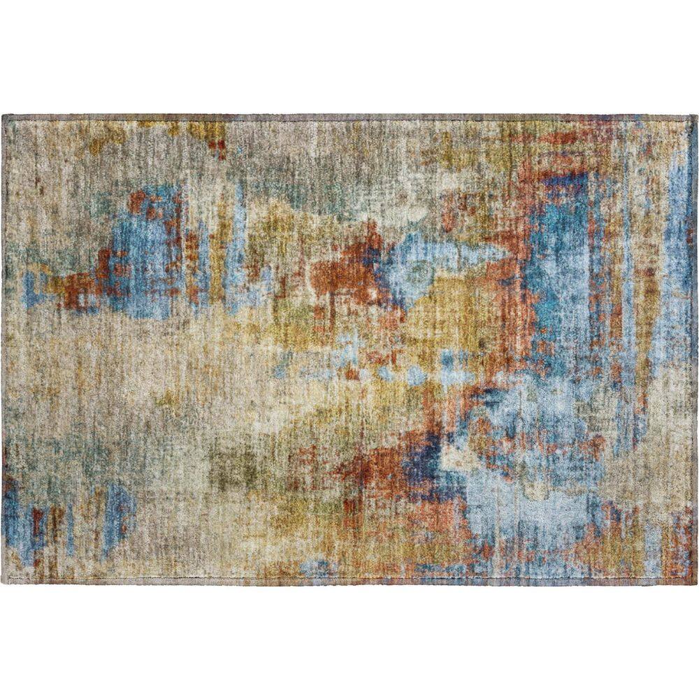 Mayfield Premium Machine Washable Abstract AMF2300 Beige 2 ft. x 3 ft. Accent Rug price history on PriceWatchPro