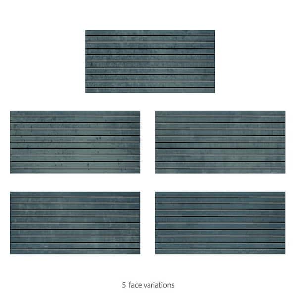 Capri Strata Indigo 7 in. x 7 in. Porcelain Floor and Wall Take Home Tile Sample
