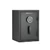 MAXSafes 1.0 cu. ft. Fireproof and Waterproof Safe with Electronic Digital Key Pad Access in Black 50006-10