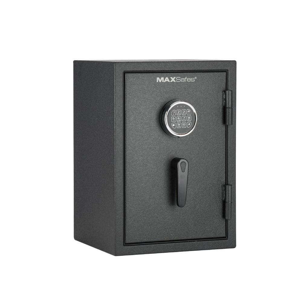 MAXSafes 1.0 cu. ft. Fireproof and Waterproof Safe with Electronic ...