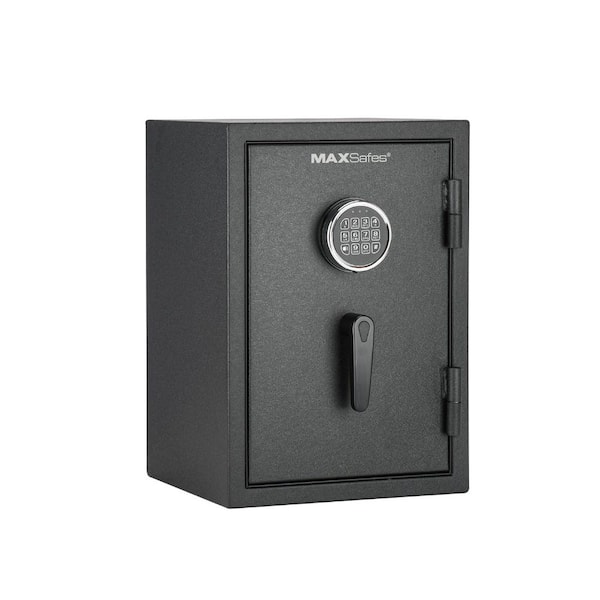 1.0 cu. ft. Fireproof and Waterproof Safe with Electronic Digital Key Pad Access in Black