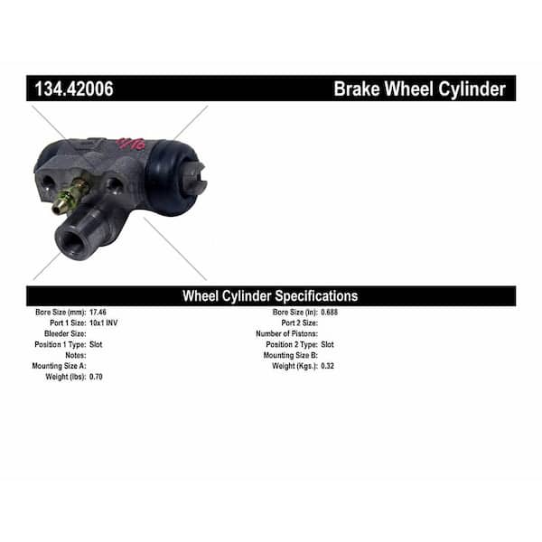 Centric Parts Drum Brake Wheel Cylinder 2009-2011 Nissan Versa 1.6L