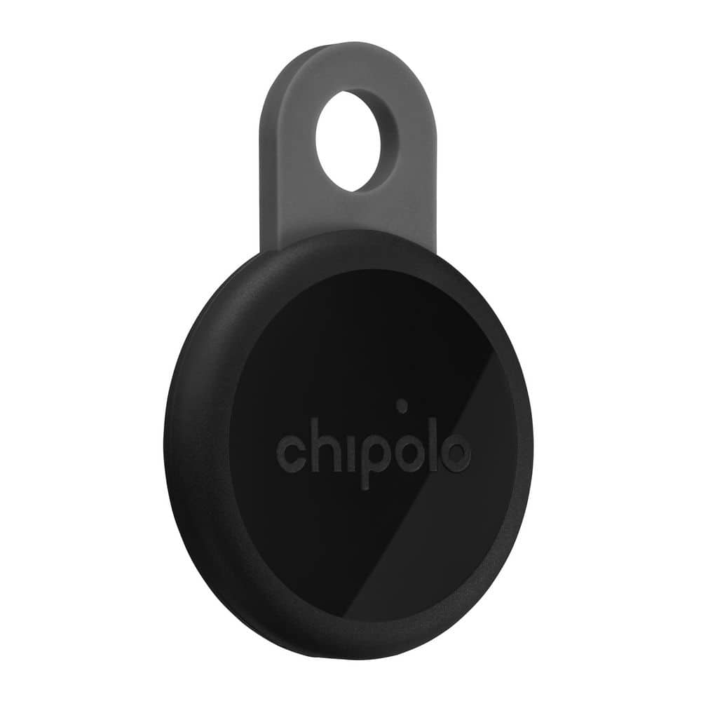 0000006 CHIPOLO LOOP Rechargeable Device Tracking Tag in Charcoal 1-Pack RSO ...